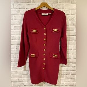 Red Vintage Maggie Lawrence Dress